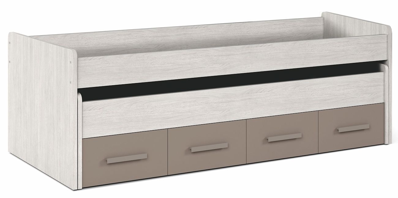 Cama ARES PLUS doble dos cajones